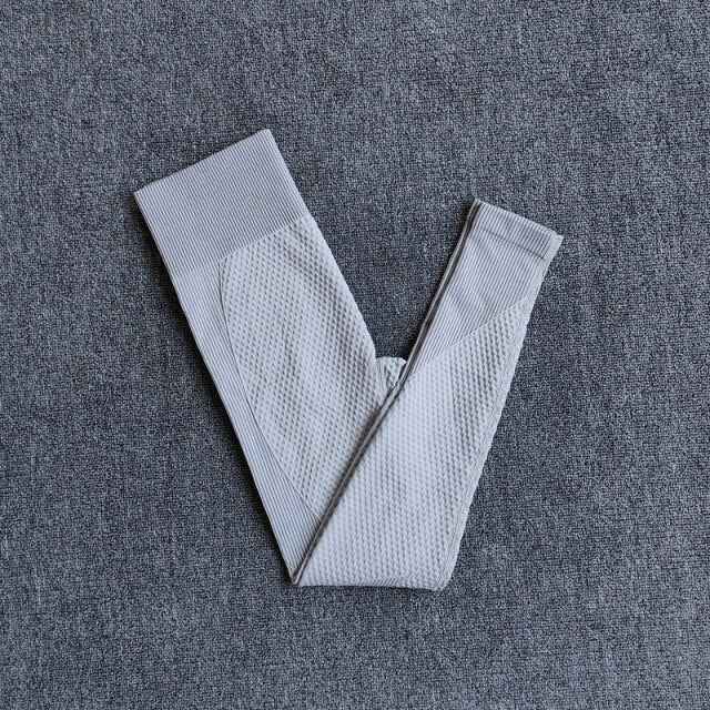 High Waist Seamless Fitness Leggings for Women – Push Up Yoga & Workout Pants