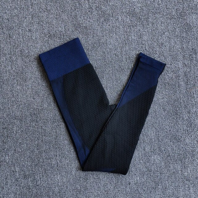 High Waist Seamless Fitness Leggings for Women – Push Up Yoga & Workout Pants