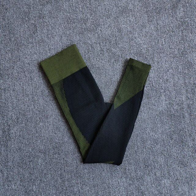 High Waist Seamless Fitness Leggings for Women – Push Up Yoga & Workout Pants