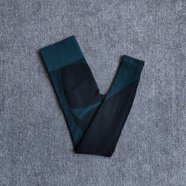 High Waist Seamless Fitness Leggings for Women – Push Up Yoga & Workout Pants