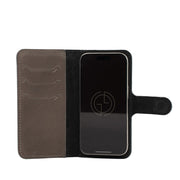 Leather Folio Case Wallet for iPhone 16 Series with MagSafe - Classic 4.0-9