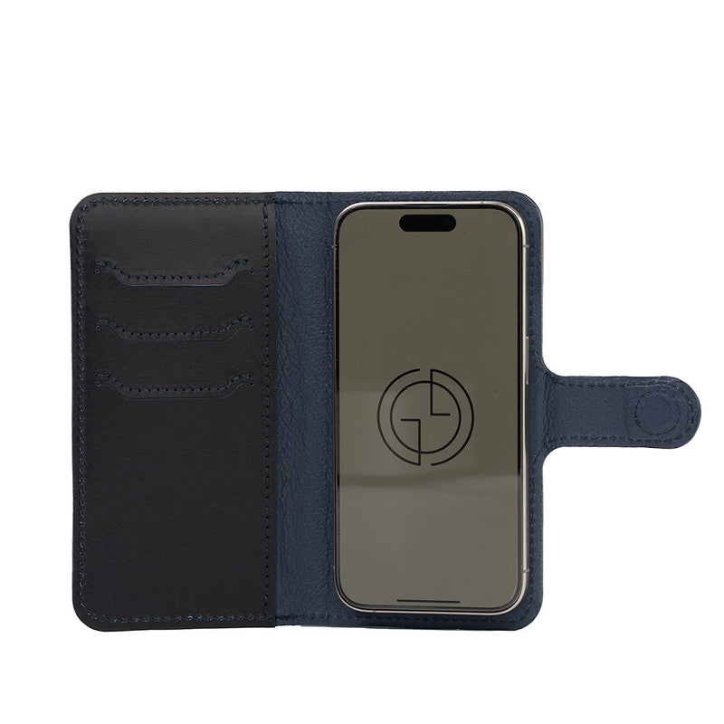 Leather Folio Case Wallet for iPhone 16 Series with MagSafe - Classic 4.0-16