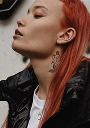 Line Ear Cuff - Silver