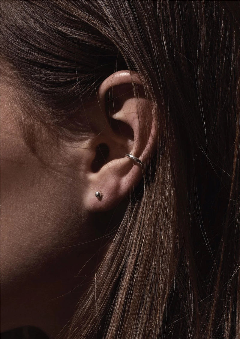 Line Ear Cuff - Silver